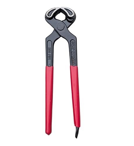 Image of Cobbler Pincer with Nail Puller Set of 1Pcs, 200 Mm, Drop Forged Steel Carpenter Cobbler Pincer Tools Plier For Home Industrial use