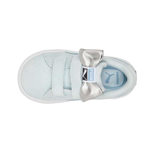 PUMA Toddler Girls Suede Classic Lf Bow Slip On Sneakers Shoes Casual - Blue - Size 7 M4