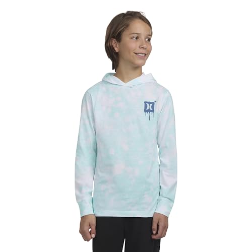 Image of Hurley boys Long Sleeve Hooded Graphic T-shirt