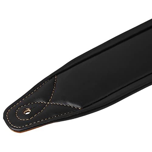 ZTTTD Sangle de Guitare rembourrée en Cuir de Grain supérieur Soldat for Ceinture réglable de Guitare Basse électrique… - Les Beatles, Paul McCartney, John Lennon, RIngo Starr, George Harrison ZTTTD Sangle de Guitare rembourrée en Cuir de Grain supérieur Soldat for Ceinture réglable de Guitare Basse électrique… – Image 3