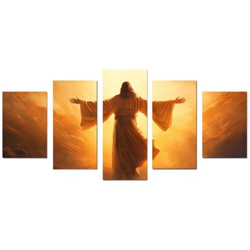 Décoration de famille chrétienne affiche Jésus Christ pour embellir un grand mur
