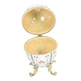 Photo Gallery qumiirity scatola portagioie di pasqua in stile vintage coperchio in metallo forma di contenitore per gioielli decorazione per la casa Photo Gallery qumiirity scatola portagioie di pasqua in stile vintage coperchio in metallo forma di contenitore per gioielli decorazione per la casa