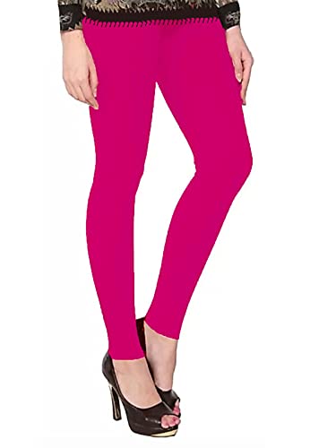 Buy Rani Pink Color Ankel Length Manvi 