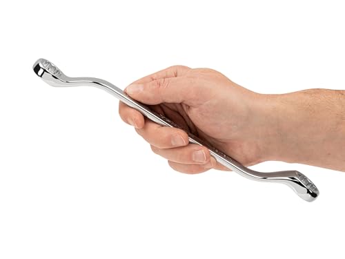 Image of TEKTON 3 /4 x 13 /16 Inch 45-Degree Offset Box End Wrench | WBE23319