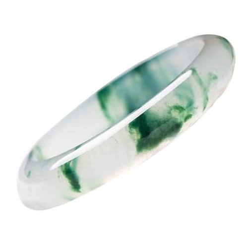 Bracelet en jade pour femmes ZXQUEGF jonc en jadéite véritable anti ternissement