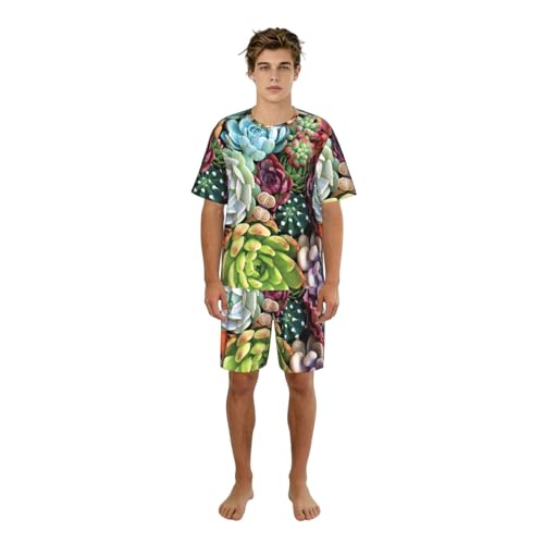 Pyjama homme 2 pièces pour des week-ends détente en tenue d'intérieur