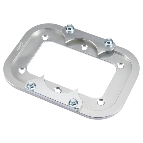 Pilida Billet Aluminum Battery Tray Hold Down Compatible with Optima Batteries Red Yellow Blue Top 34 34/78 D34 D34/78 34M D34M
