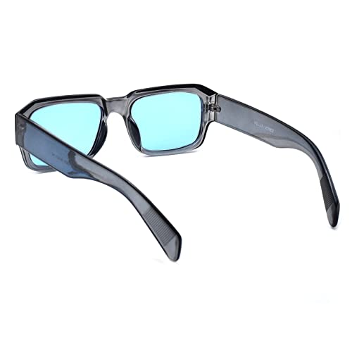 Peter Jones Uv Protected Stylish Unisex Badshah Style Square Sunglasses (13031)