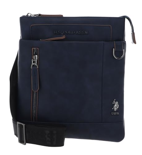 Sac bandoulière plat U.S. POLO ASSN. Cambridge marine parfait pour vos voyages