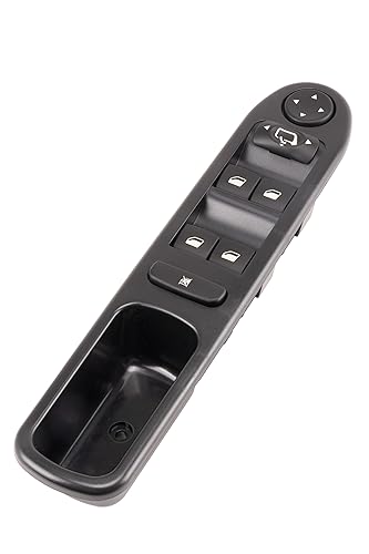 Origen Botonera de Recambio del Elevalunas Eléctrico + Espejos Retrovisores para PEUGEOT nº Ref. OEM: 6554.KT Origen Botonera de Recambio del Elevalunas Eléctrico + Espejos Retrovisores para PEUGEOT nº Ref. OEM: 6554.KT