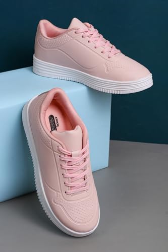 Image of ATHCO Womens Slick Doctor Shoes Women's Lace Up Sneakers Comfortable for Walking & Casual Wear Stylish Lightweight Design with Memory Foam Comfort for Health, Uniform and Nursing Footwear.