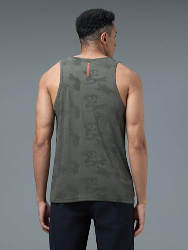 Image of TECHNOSPORT Mens Crew Neck Gym Vest