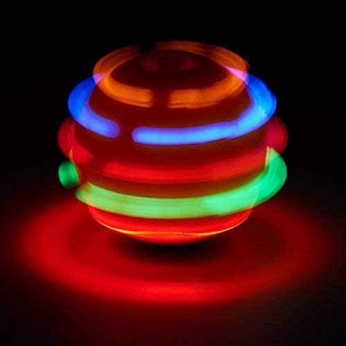 Image of Flashing Plastic Magic Lattoo Top Toy with LED Lights Music Attractive Toy Non-Toxic and Safe Spinning Top Spinning Top Toy for Baby and Toddlers (DOREMON)