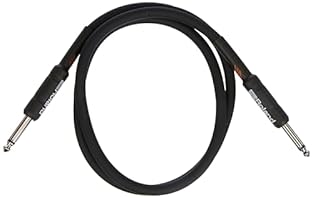 Heavy-duty 1/4-inch connectors High-density spiral copper shielding Low-capacitance design ensures full frequency reproduction and maximum dynamic response Cable