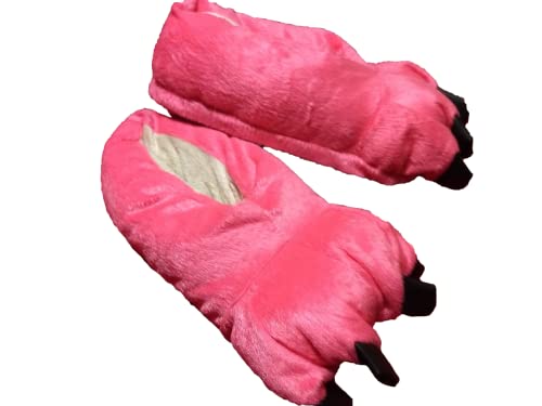 Kit 2 Pantufas Azul e Rosa Fofinha Quentinha Unissex Tamanho Único Calçado 35 a 39