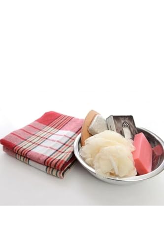 7'li Hamam Seti Peştemal; Hamam Tası, Doğal Sabun, Top Lif, Kese, Topuk Taşı, Ahşap Tarak