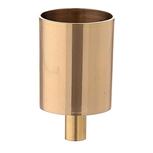 Golden Brass Candle Holder 4 cm