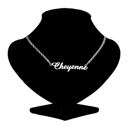 SexyMandala Name Necklace Personalized Custom Any Name 925 Sterling Silver Initial Pendant Jewelry for Women Men3