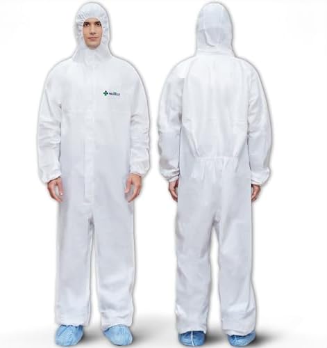 Medtecs Unisex Adult Il-3060yehtp protective-work-and-lab-coveralls (pack of 1)