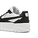 PUMA Women's Karmen II Idol Sneaker White Black Silver, 8