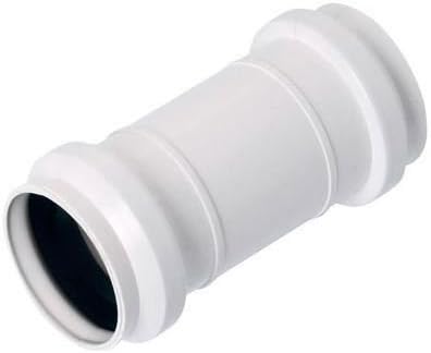 Long Pipe Sleeve Muff Connector Connection Sewage Sewerage System 40mm Diameter