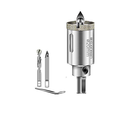 Broca para perforar vidrio y cerámica 20 mm miniatura 1