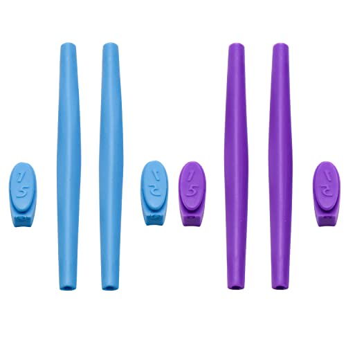 Pieds de rechange silicone Oakleys Square Wire 2.0 bleu violet rechange