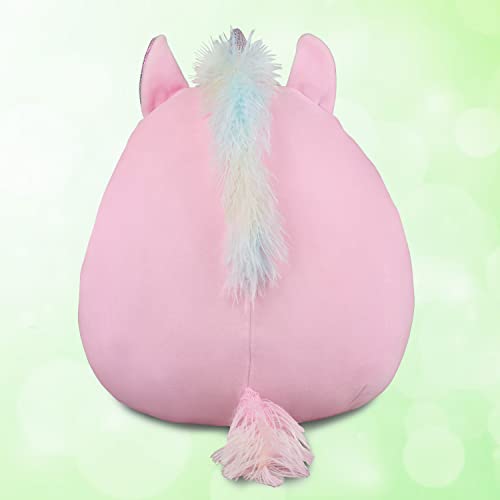 Marsjoy 8" Pink Unicorn Plush Pillow Toy Squishy Stuffed Animal Plushie Pillow Cute Unicorn Huggable Toy Kawaii Soft Cushion for Girl Kid Children's Day Birthdays Christmas - Image 4