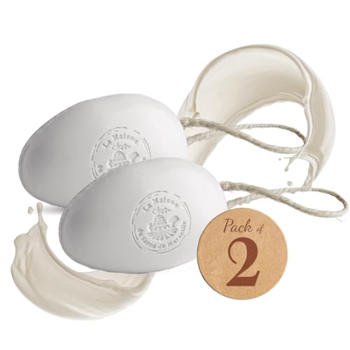 La Maison du Savon Donkey Milk Soap on a Rope Duo 2 x 6.2 oz