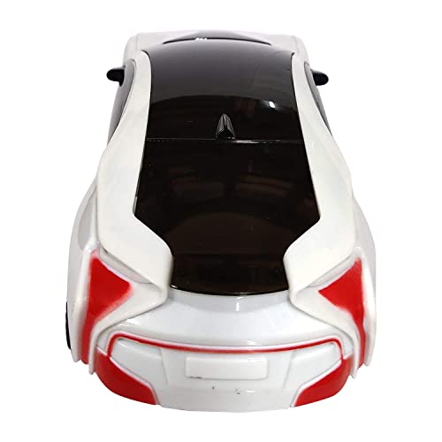 Image of Remote Control Car | RC Car | Hi-Tech| Racing Car | White | Rechargeable | Led Light, Multicolor ( Remot-Car-Toy-051 )