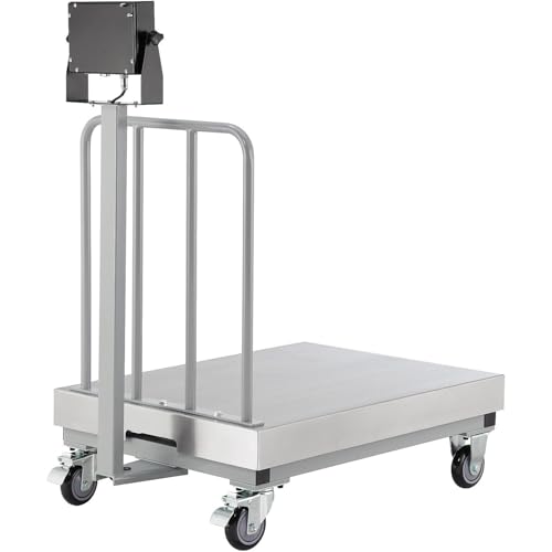 Báscula industrial móvil con display LED 1000 lb miniatura 3