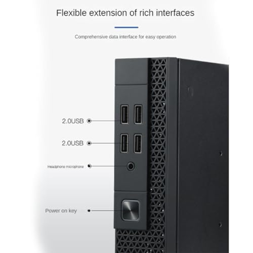 Mini ITX Computer Case HTPC Host Chassis USB2.0 ITX Enclosure Industrial Control Chassis for Business Easy Install Easy to Use miniatura 4