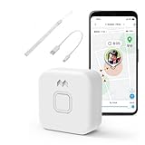 みてねみまもりGPS|お知らせボタン付き 業界最大級の長持ちバッテリー搭載 子供向けGPS 防水防塵 迷子防止 日本PTA推薦商品 迷子防止の小型GPS ストラップ 充電ケーブル付き...