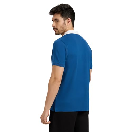 Image of Color Block Placket Polo