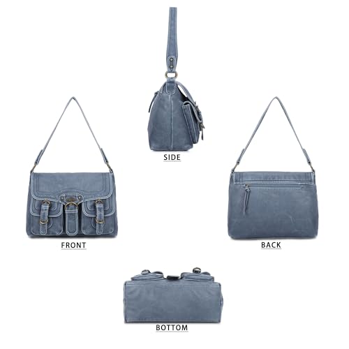 Image of Angel Kiss Purses and Handbags for Women,Vegan Leather Hobo Purses Crossbody Hobo Bag Tote Satchel Handbags