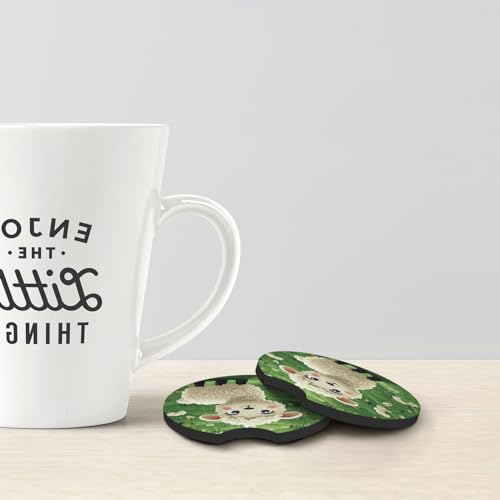 Posavasos para auto 2 piezas impermeable y antideslizante miniatura 4