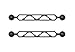 8" / 20.5cm Double 1" Ball Full aluminum Arm Ver. X for connecting strobe/video light to underwater tray/handle ( 2 PCS )