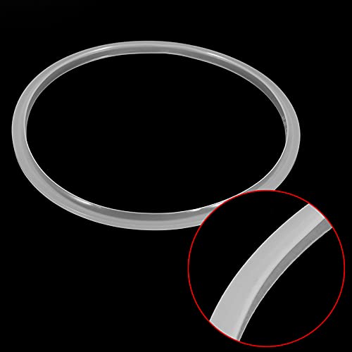 Anneaux d'étanchéité pour autocuiseur en silicone transparent durable de 24 cm - 4