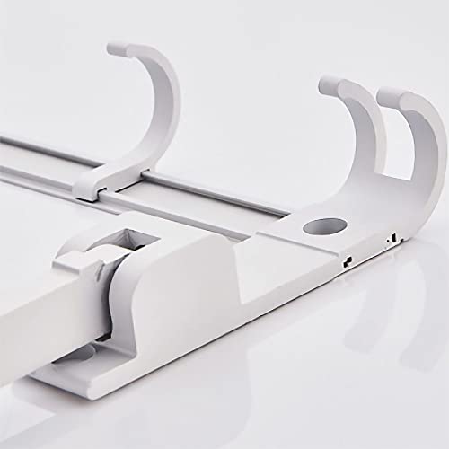 Porte-serviettes mural mat en aluminium spatial pour salle de bain design