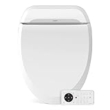 Bio Bidet USPA PRO Modern Bidet Seat, Warm Water, Heated Seat & Dryer, Remote Control, Elongated