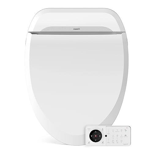 Bio Bidet USPA PRO Modern Bidet Seat Warm Water Heated Seat & Dryer Remote Control Elongated