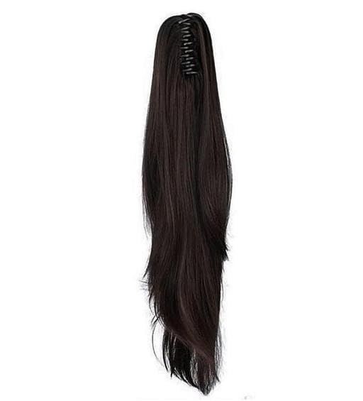 28 Inch Hair Streak Extension Clip In Synthetic Long Hair Piece For Women And Girls Natural Look Volume Enhancement Easy Styling Brown Free Size-image-25