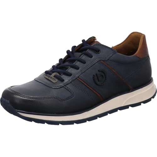 Bugatti 331-apa03 chaussures basses à lacets homme en cuir élégant