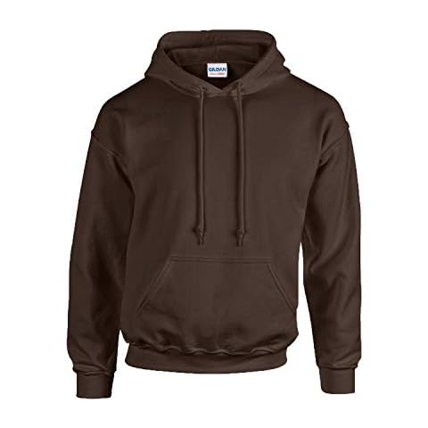 GILDAN Men's Dark Chocolate Hoodie, XXXL Cover