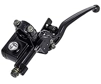 Hauptbremszylinder 7/8 22mm, Hebelzylinder Hydraulisch Vorne rechts Universelle Pumpe für 50cc 125cc 150cc 250cc GY6 Scooter Quad Atv Dirty Pit Bike von Poweka