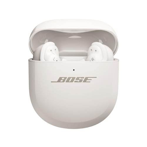 Image of Bose QuietComfort Ultra Earbuds (2nd Gen) - Wireless Noise Cancelling Earbuds with Mic, Immersive Audio, USB-C Charging, Up to 6 Hours Battery, IPX4 Rating, White Smoke