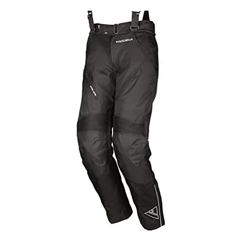 Modeka Tarex Motorrad Textilhose (Black,XL) Cover