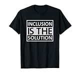 Photo Gallery l"inclusione è la soluzione esigenze speciali insegnante pace lgbt maglietta Photo Gallery l"inclusione è la soluzione esigenze speciali insegnante pace lgbt maglietta