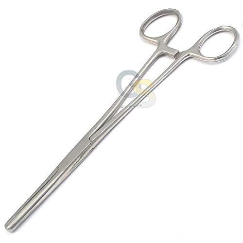 Tube Occluding Forceps Clamps 7' Smooth Jaws Stainless Steel Satin by G.S Online Store