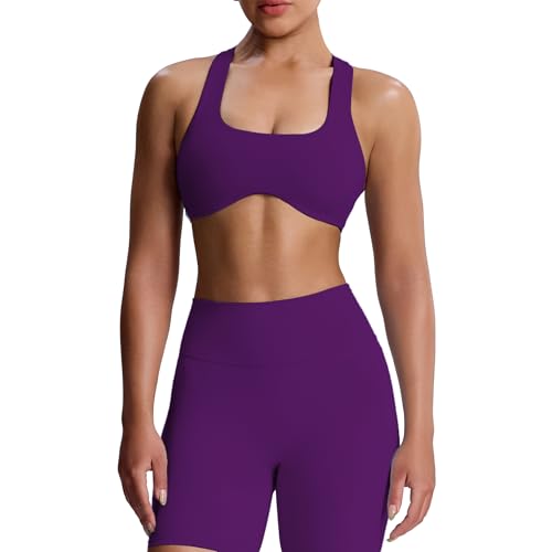 Image of Aoxjox Define Sculpt Racerback Sports Bra